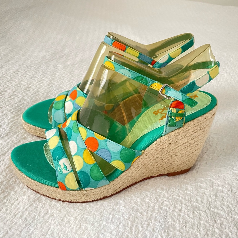 KangaROOS Women’s Wedge Sandals Shoes  Size 9